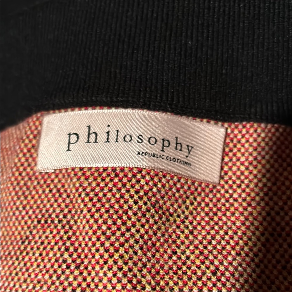 Philosophy Knit skirt- medium